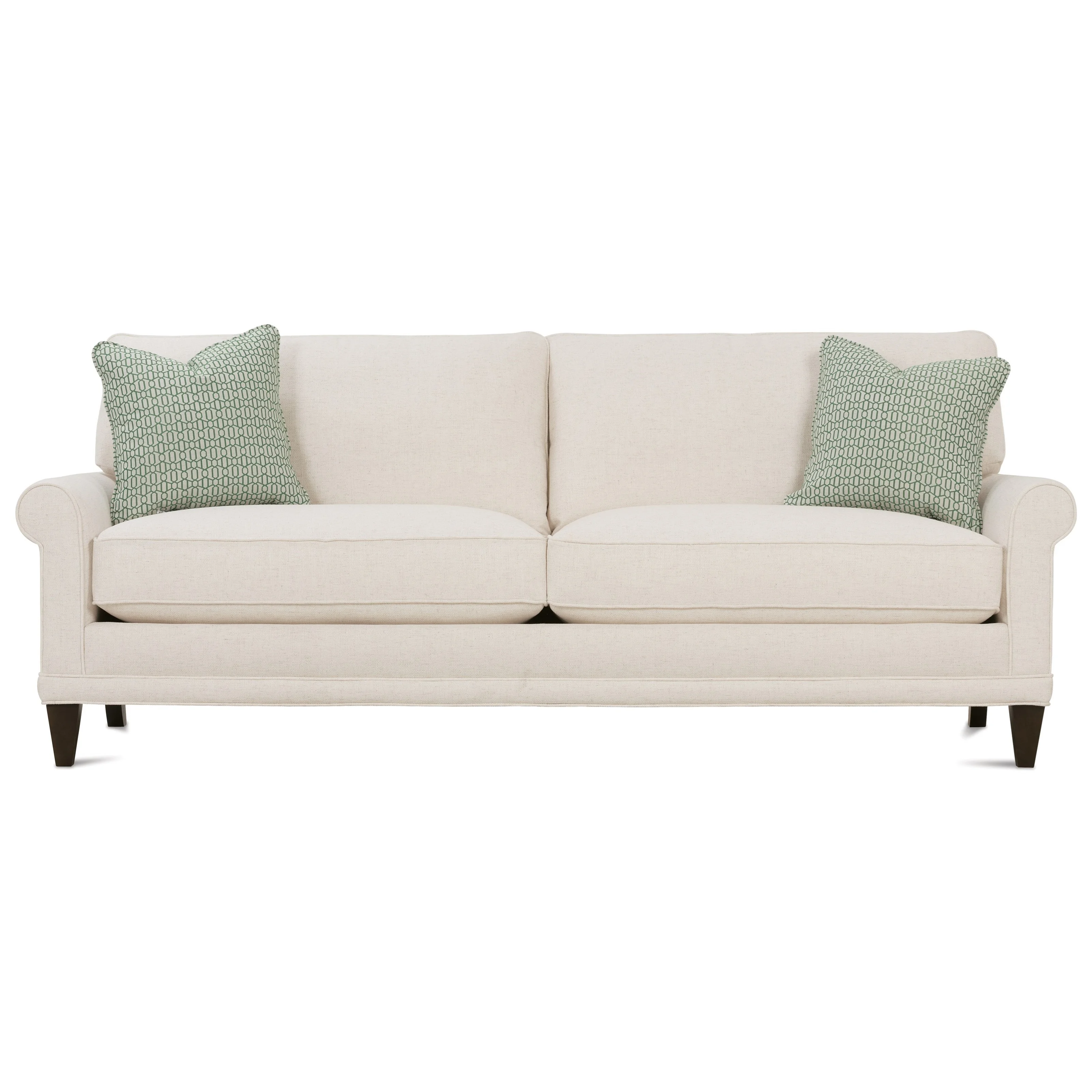 Rowe My Style II AR200K022 Customizable Sofa with Rolled Arms